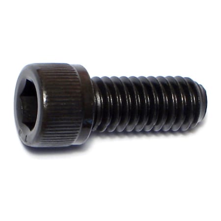 5/16-18 Socket Head Cap Screw, Plain Steel, 3/4 In Length, 8 PK